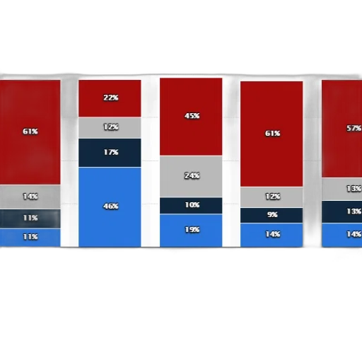 red, blue, bar, chart, showing, percentage, bottled, ale transparent PNG cut-out