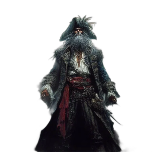 jacket, hat, dragon, staff, concept art, fantasy art, 3d render, comic book art transparent PNG cut-out