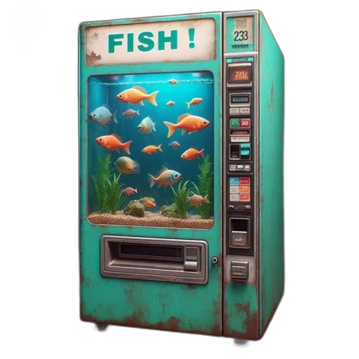 food, animal, weapon, robot, 3d render, photorealistic, vaporwave, concept art transparent PNG cut-out