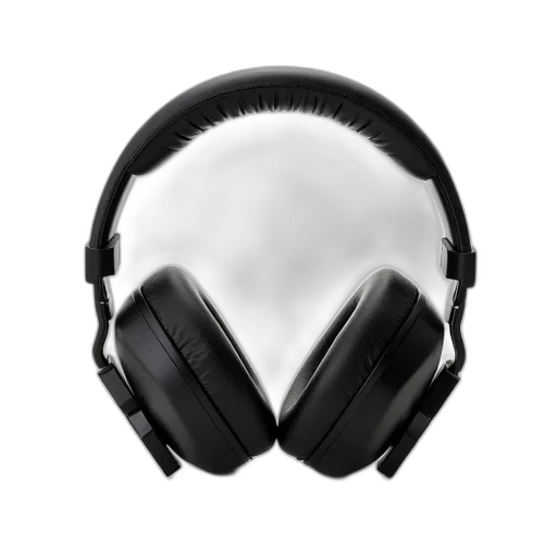 mask, face, pair, black, bmw-branded, ear, protectors, displayed transparent PNG cut-out