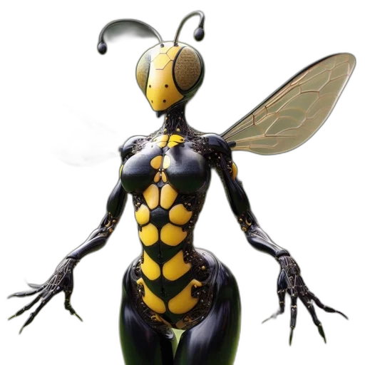 creature, animal, robot, concept art, 3d render, comic book art, fantasy art, anthropomorphic transparent PNG cut-out