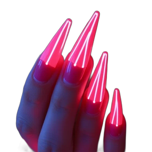jewelry, hair, vaporwave, cyberpunk transparent PNG cut-out