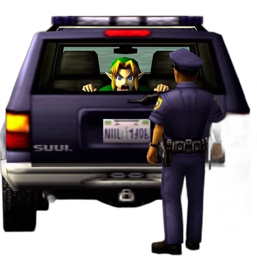 car, mask, weapon, animal, concept art, pixel art, 3d render, police transparent PNG cut-out