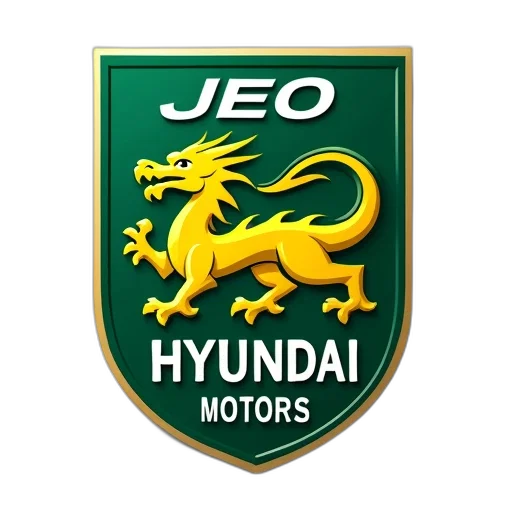 stylized, logo, featuring, green, shield, yellow, dragon-like, creature transparent PNG cut-out