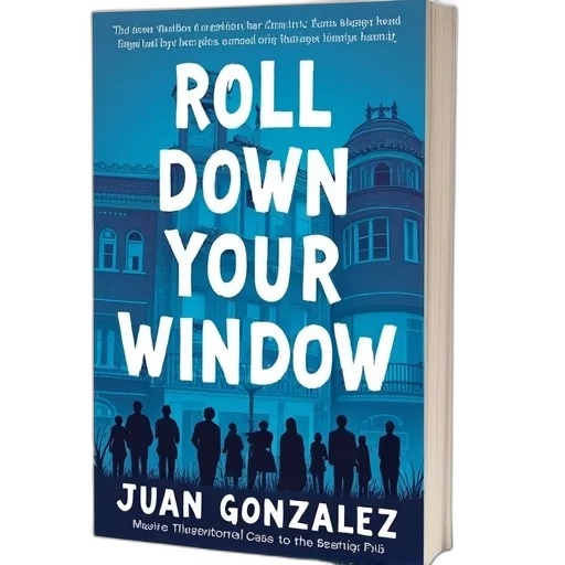 jacket, cover, book, roll, down, window, juan, gonzalez transparent PNG cut-out