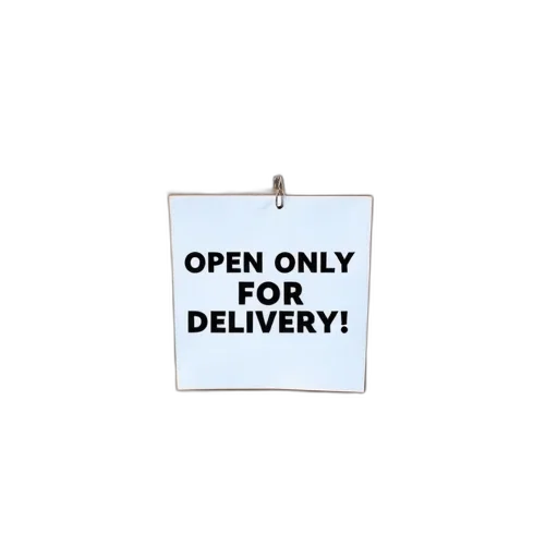 furniture, food, staff, wooden, chair, white, sign, attached transparent PNG cut-out