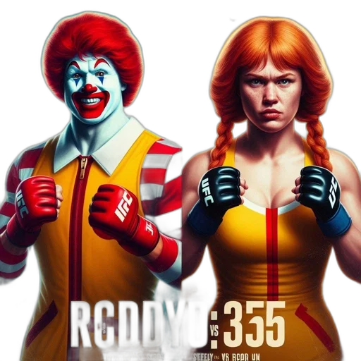 concept art, comic book art, 3d render, photorealistic, promotional, poster, mixed, martial transparent PNG cut-out