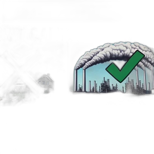 concept art, fog, image, shows, billboard, contrasting, suburban, scene transparent PNG cut-out