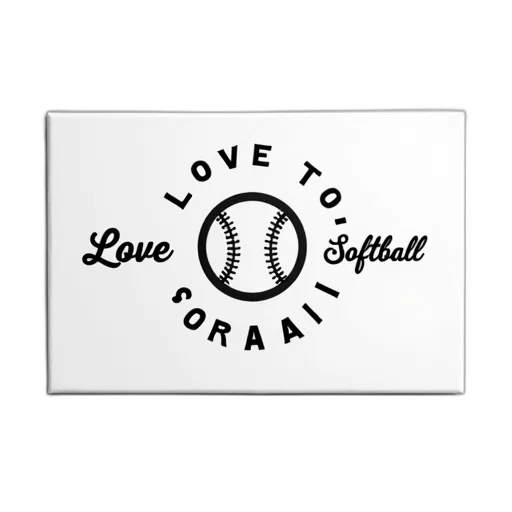 white, rectangular, canvas, black, baseball, logo, center, surrounded transparent PNG cut-out
