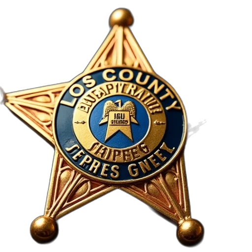 staff, los, county, sheriff transparent PNG cut-out