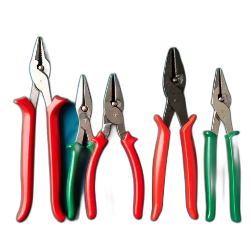 staff, weapon, jewelry, collection, red, green, pliers, neatly transparent PNG cut-out