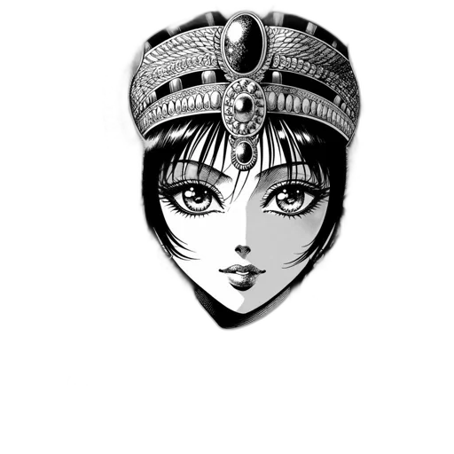 crown, jewelry, mask, hat, cartoon, fantasy art, comic book art, anime transparent PNG cut-out