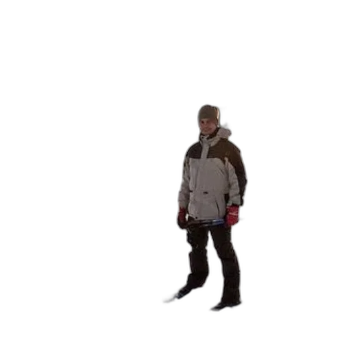 jacket, staff, weapon, robot, concept art, 3d render, cyberpunk, pixel art transparent PNG cut-out