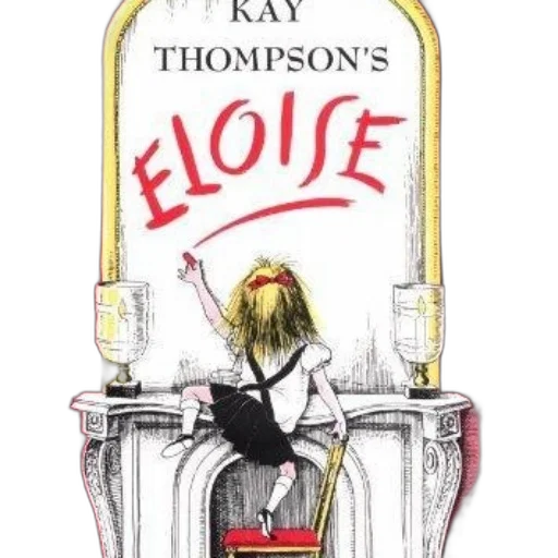 cover, eloise, kay, thompson, features, young, girl, black transparent PNG cut-out