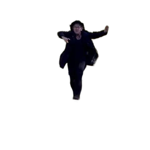 jacket, creature, elderly, woman transparent PNG cut-out