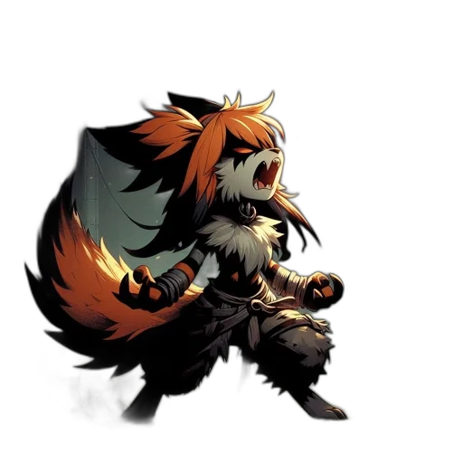 staff, animal, weapon, creature, concept art, pixel art, fantasy art, comic book art transparent PNG cut-out