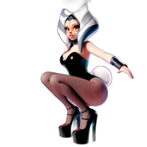 dress, robot, concept art, 3d render, fantasy art, pixel art, extravagant, futuristic transparent PNG cut-out