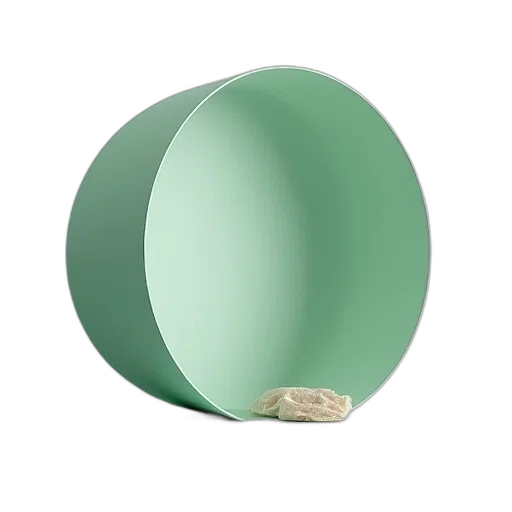 jewelry, hat, food, crown, 3d render, photorealistic, green, pastel transparent PNG cut-out