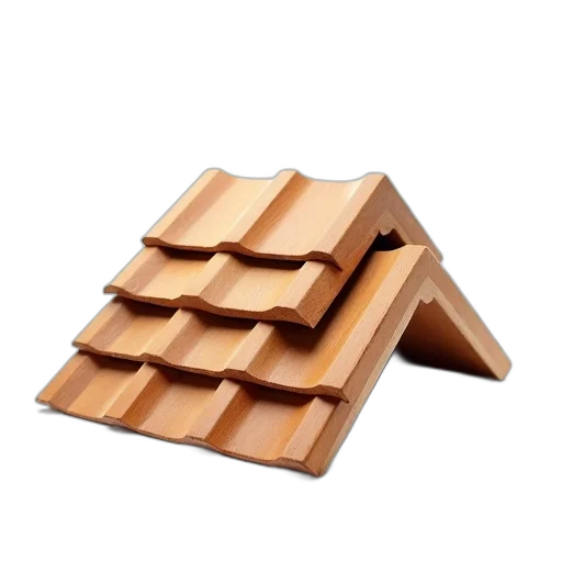 furniture, building, food, umbrella, 3d render, earth tones, set, six transparent PNG cut-out