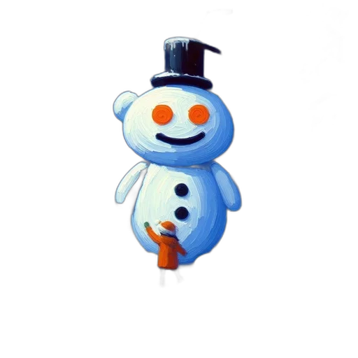 robot, staff, hat, creature, pixel art, concept art, 3d render, watercolor transparent PNG cut-out