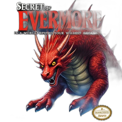 dragon, creature, concept art, fire, cover, video, game, secret transparent PNG cut-out