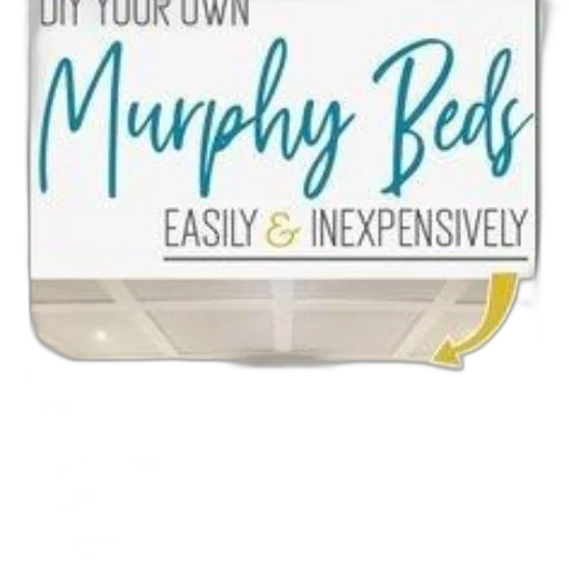 diy, own, murphy, beds, easily, inexpensively, text, overlaid transparent PNG cut-out