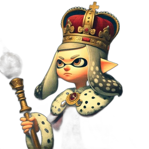 staff, crown, weapon, sword, concept art, 3d render, fantasy art, golden transparent PNG cut-out