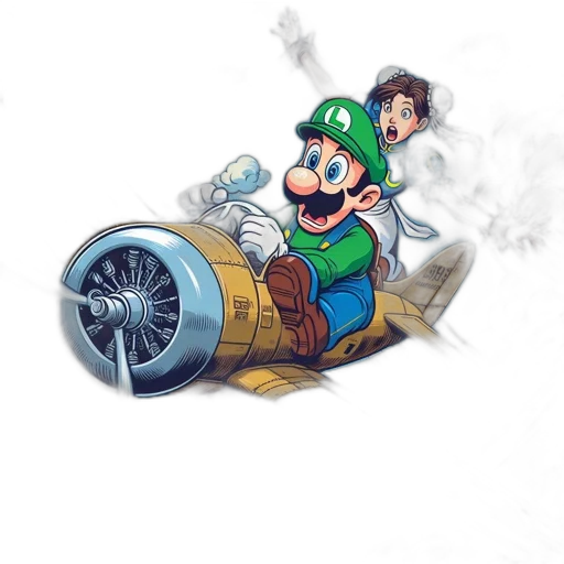 car, weapon, concept art, pixel art, watercolor, comic book art, green, two transparent PNG cut-out