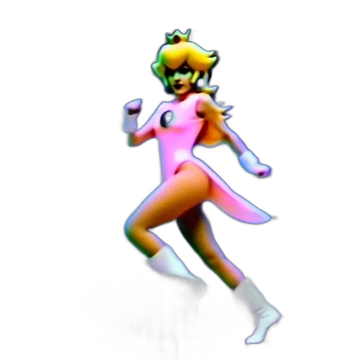staff, creature, dress, robot, 3d render, concept art, vaporwave, pixel art transparent PNG cut-out