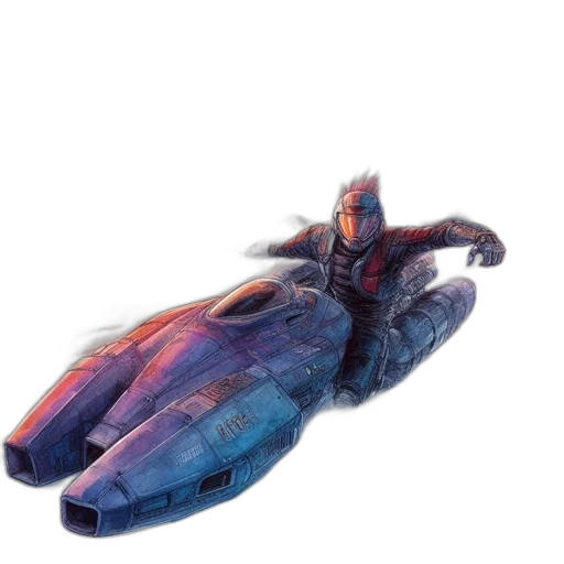weapon, creature, robot, shoes, concept art, 3d render, cyberpunk, vaporwave transparent PNG cut-out