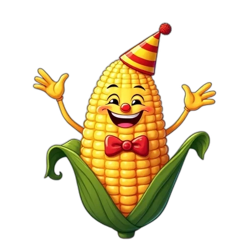hat, food, animal, crown, pixel art, cartoon, character, resembling transparent PNG cut-out