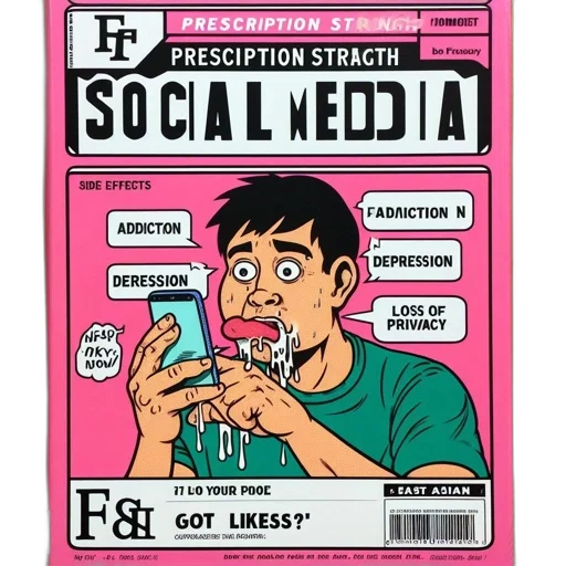 comic book art, cartoon, vaporwave, cyberpunk, cover, social, media, animated transparent PNG cut-out