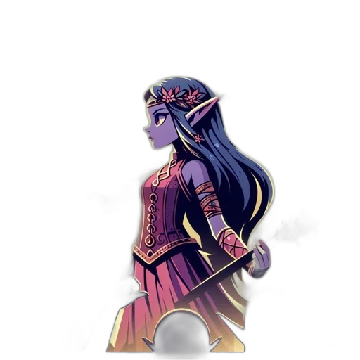 staff, crown, mask, sword, concept art, fantasy art, pixel art, 3d render transparent PNG cut-out