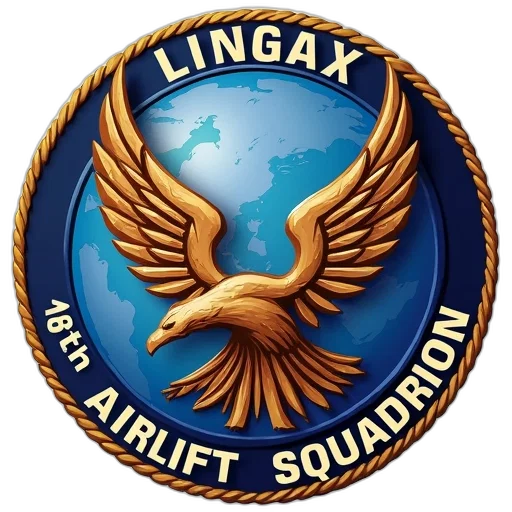 jacket, 18th, airlift, squadron transparent PNG cut-out