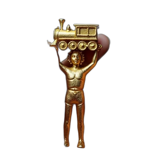 jewelry, crown, staff, robot, concept art, 3d render, person, hand transparent PNG cut-out
