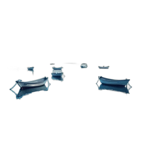 furniture, jewelry, crown, umbrella, 3d render, concept art, blue, serene transparent PNG cut-out