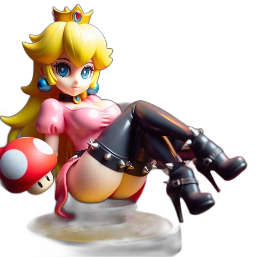 crown, weapon, robot, dress, 3d render, concept art, pixel art, animated transparent PNG cut-out