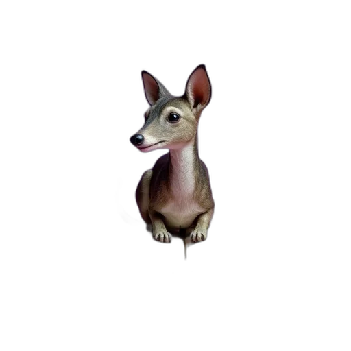 animal, creature, staff, crown, 3d render, photorealistic, concept art, watercolor transparent PNG cut-out