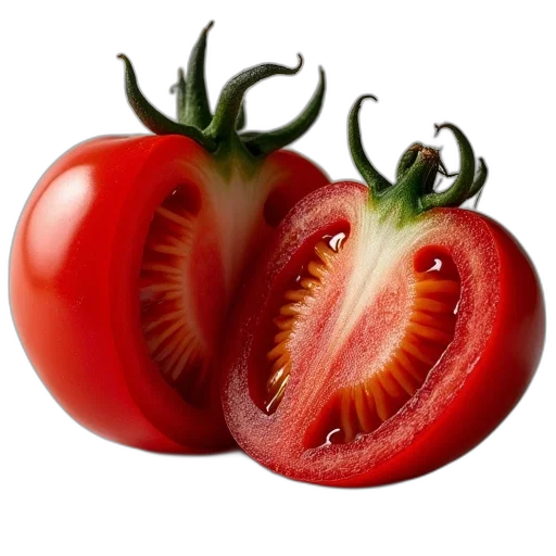 food, face, animal, creature, photorealistic, 3d render, concept art, red transparent PNG cut-out