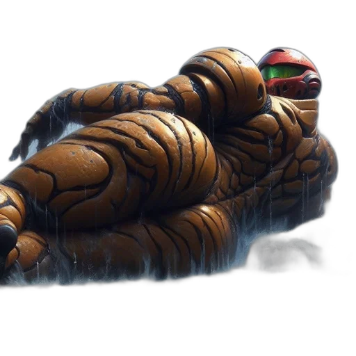 robot, creature, animal, weapon, concept art, 3d render, photorealistic, fantasy art transparent PNG cut-out
