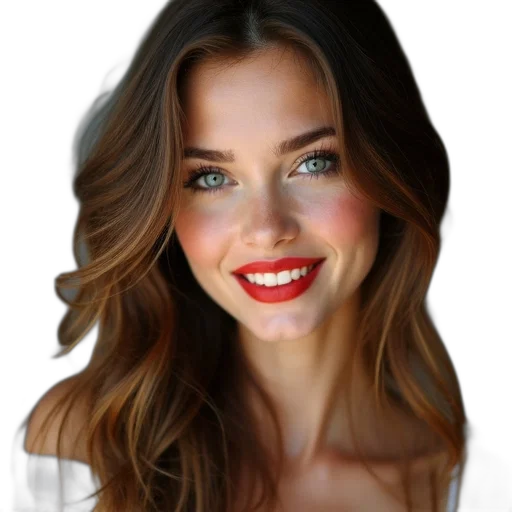 face, hair, jewelry, staff, photorealistic, oil painting, cartoon, fantasy art transparent PNG cut-out