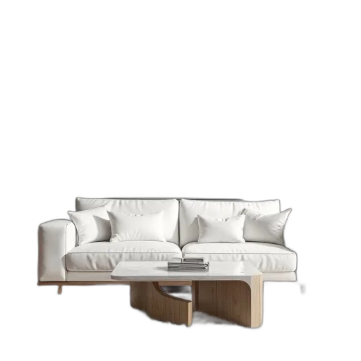 furniture, 3d render, photorealistic, concept art, earth tones, monochrome, modern, living transparent PNG cut-out