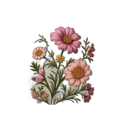 flower, jewelry, crown, watercolor, photorealistic, 3d render, pastel, colorful transparent PNG cut-out