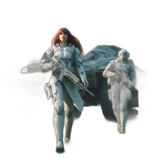 weapon, concept art, 3d render, fantasy art, comic book art, blue, pastel, monochrome transparent PNG cut-out