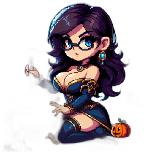 dress, cartoon, pixel art, fantasy art, comic book art, pixel, art, image transparent PNG cut-out