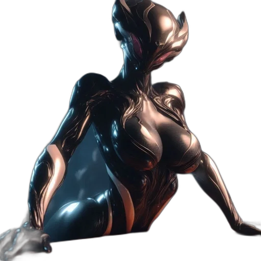 robot, creature, animal, dress, concept art, 3d render, comic book art, fantasy art transparent PNG cut-out