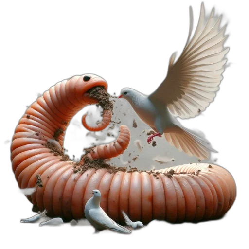 dragon, animal, creature, weapon, 3d render, concept art, photorealistic, fantasy art transparent PNG cut-out