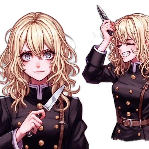 staff, weapon, jacket, sword, anime, cartoon, concept art, pixel art transparent PNG cut-out