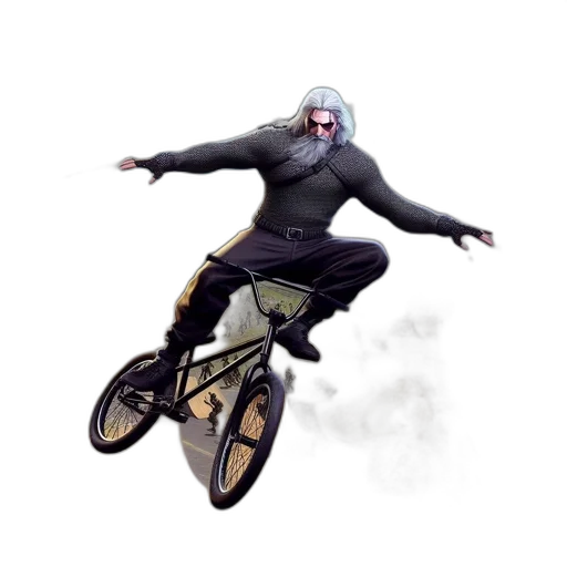 creature, concept art, fantasy art, pixel art, 3d render, powerful, figure, rides transparent PNG cut-out