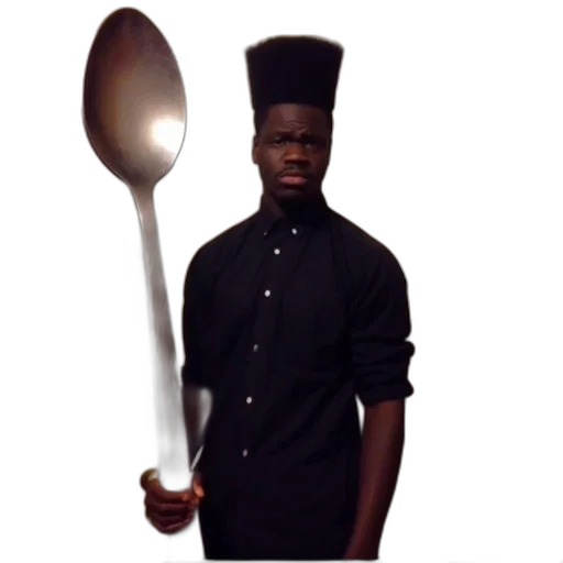 staff, hat, weapon, food, concept art, 3d render, kitchen, setting transparent PNG cut-out